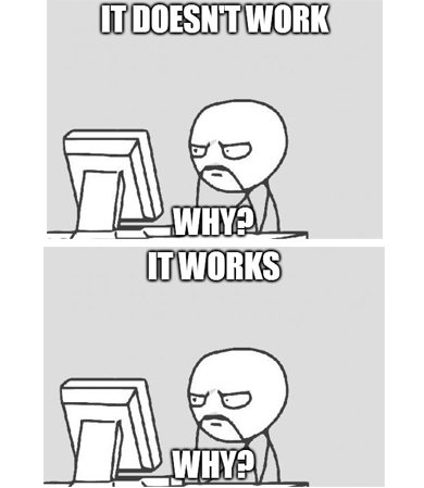 it works why